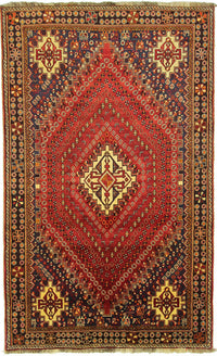 Perserteppich - Nomadic - 256 x 156 cm - rot