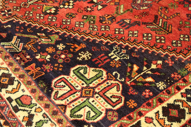 Perserteppich - Nomadic - 308 x 212 cm - rot