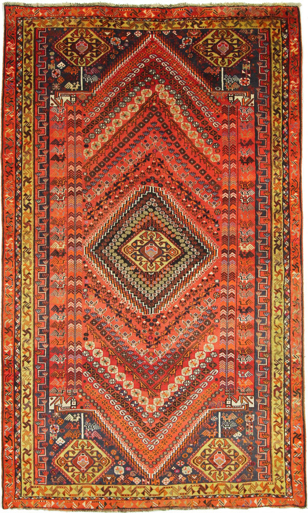 Perserteppich - Nomadic - 287 x 170 cm - rot