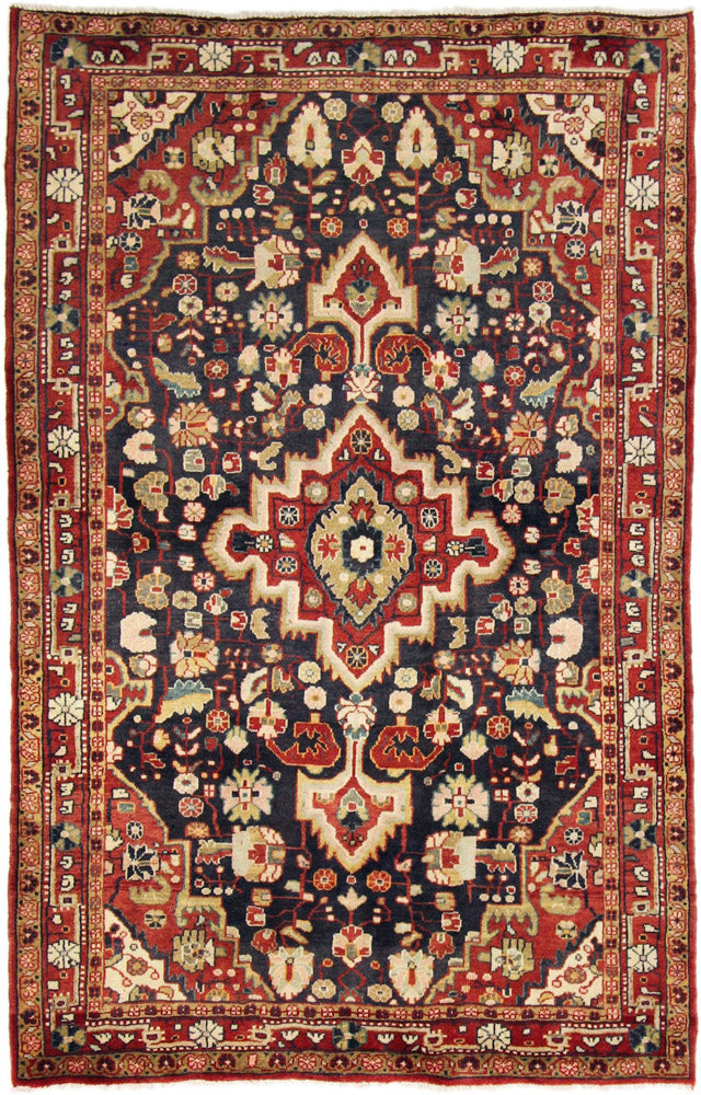 Perserteppich - Nomadic - 210 x 135 cm - dunkelblau