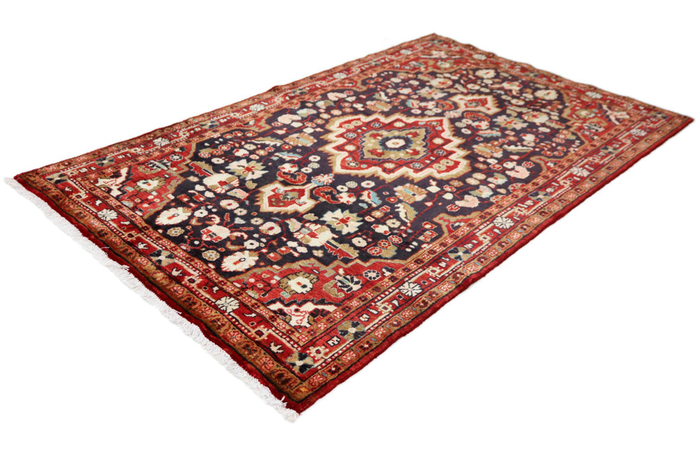 Perserteppich - Nomadic - 220 x 135 cm - dunkelblau