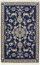 Perserteppich - Nain - 140 x 90 cm - dunkelblau
