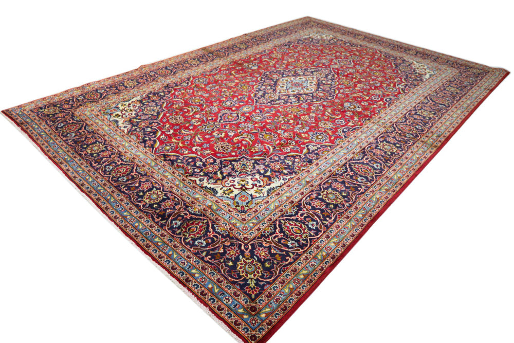 Kashan Tæppe 360x245cm - Persisk tæppe