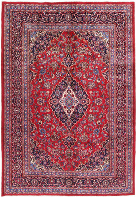 Perserteppich - Keshan - 290 x 200 cm - rot