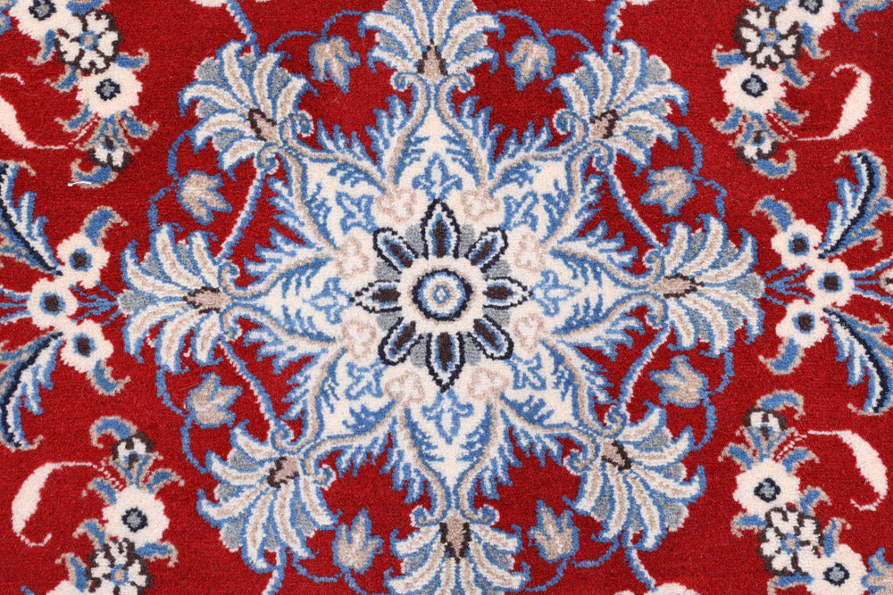 Perserteppich - Nain - 138 x 86 cm - rot