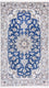 Perserteppich - Nain - 211 x 122 cm - blau