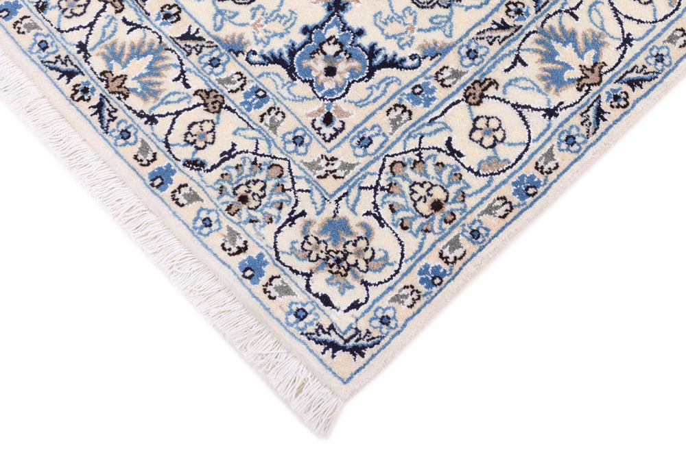 Perserteppich - Nain - 195 x 118 cm - dunkelblau