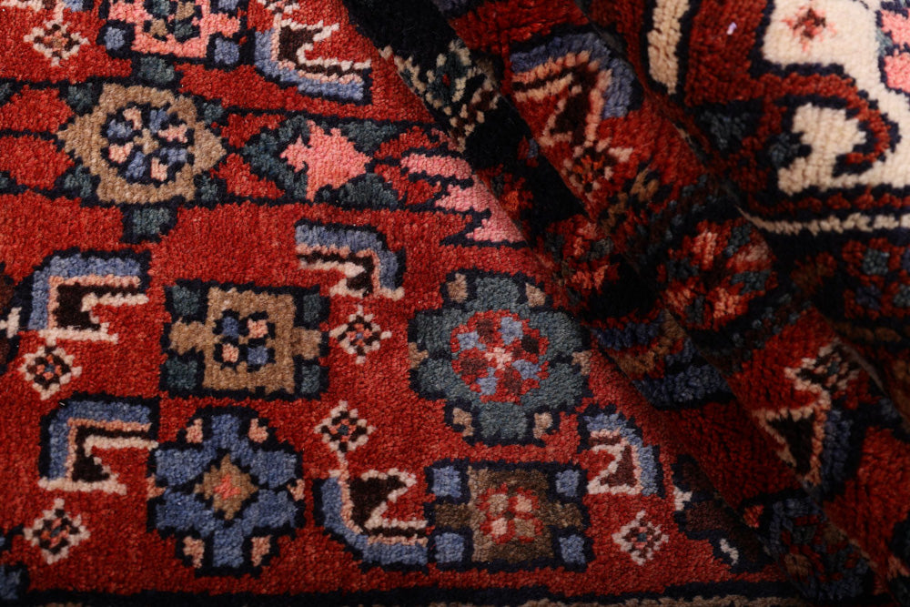 Perserteppich - Nomadic - 225 x 130 cm - dunkelrot