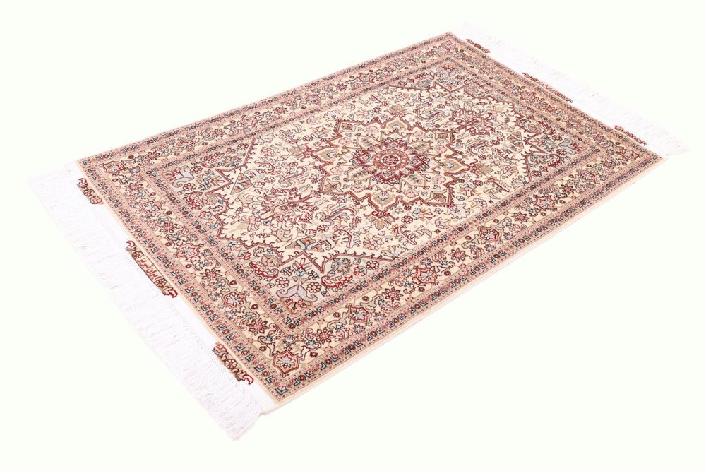 Perserteppich - Täbriz - Royal - 160 x 100 cm - hellbeige