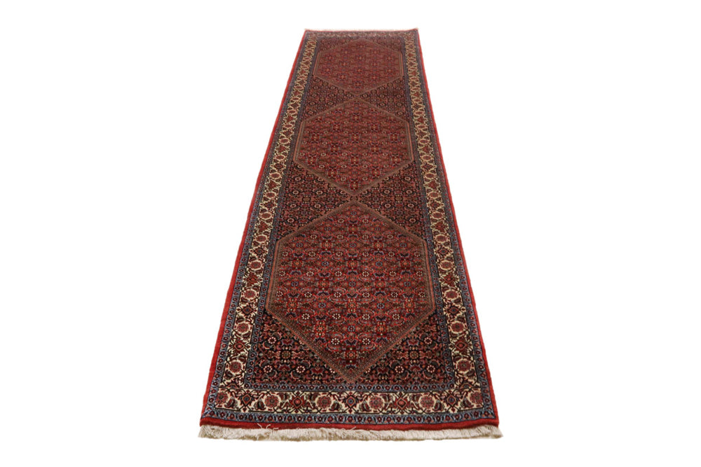 Läufer Perser - Bidjar - 325 x 92 cm - rost