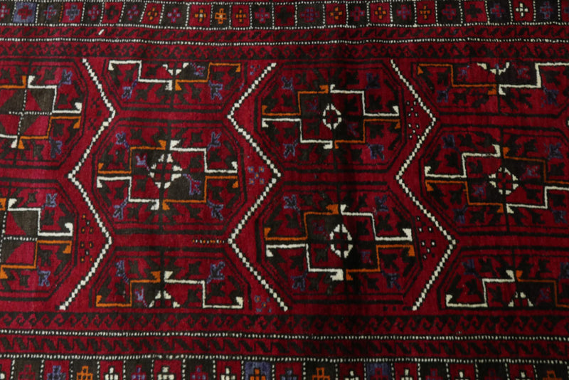Belutsch Teppich - 190 x 105 cm - rot