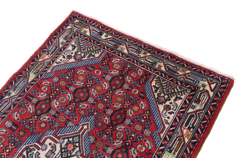 Perserteppich - Nomadic - 165 x 105 cm - dunkelrot