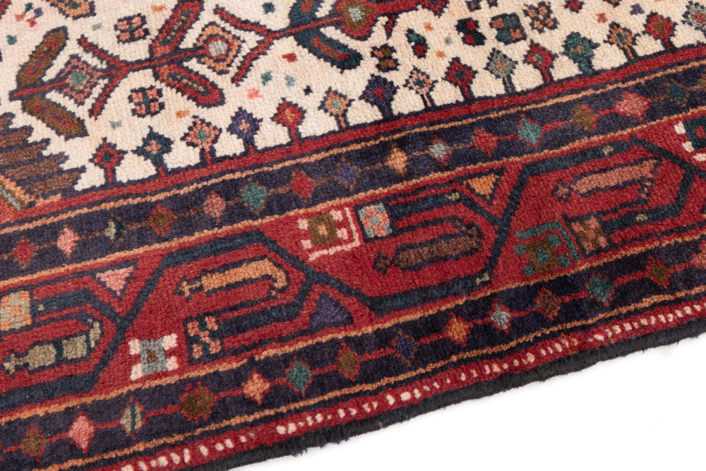 Perserteppich - Nomadic - 160 x 100 cm - hellrot