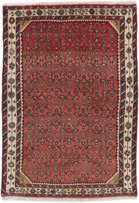 Perserteppich - Nomadic - 145 x 105 cm - rot