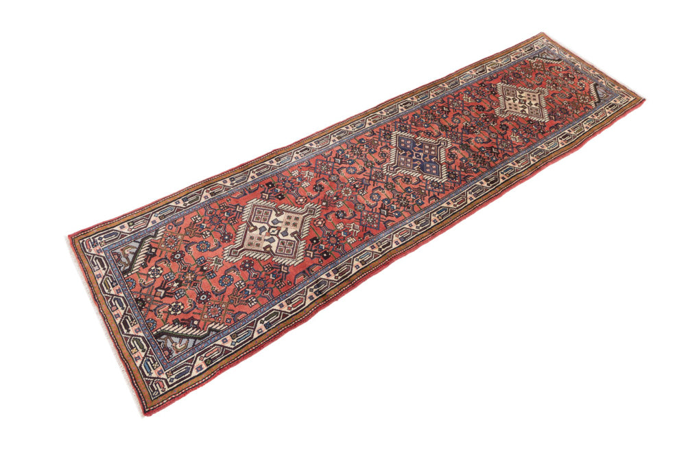 Läufer Perser - Nomadic - 285 x 80 cm - hellrot
