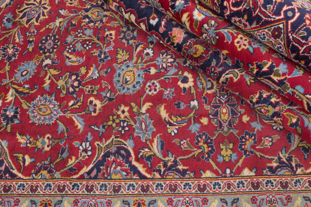 Perserteppich - Keshan - 340 x 250 cm - rot