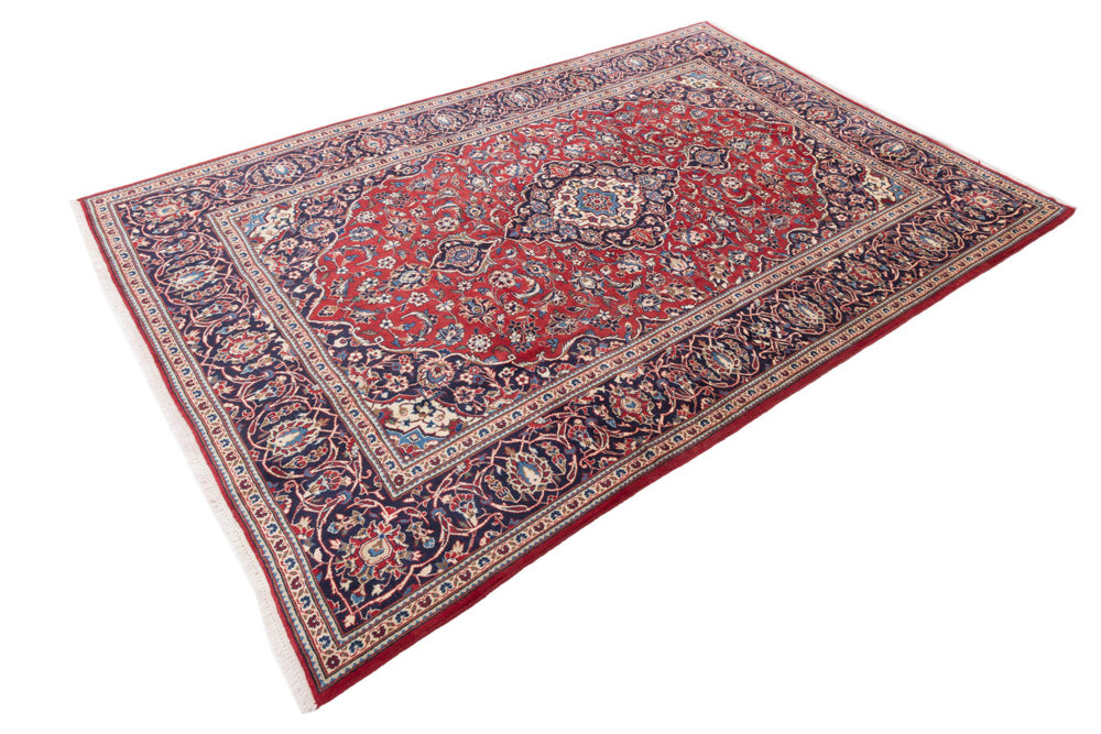 Perserteppich - Keshan - 344 x 252 cm - rot
