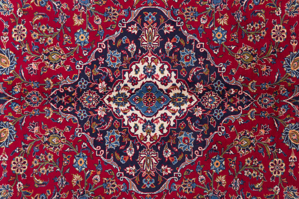 Perserteppich - Keshan - 352 x 252 cm - rot