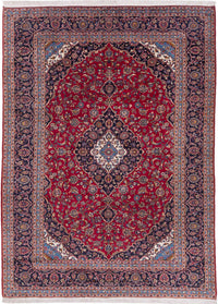 Perserteppich - Keshan - 400 x 295 cm - rot