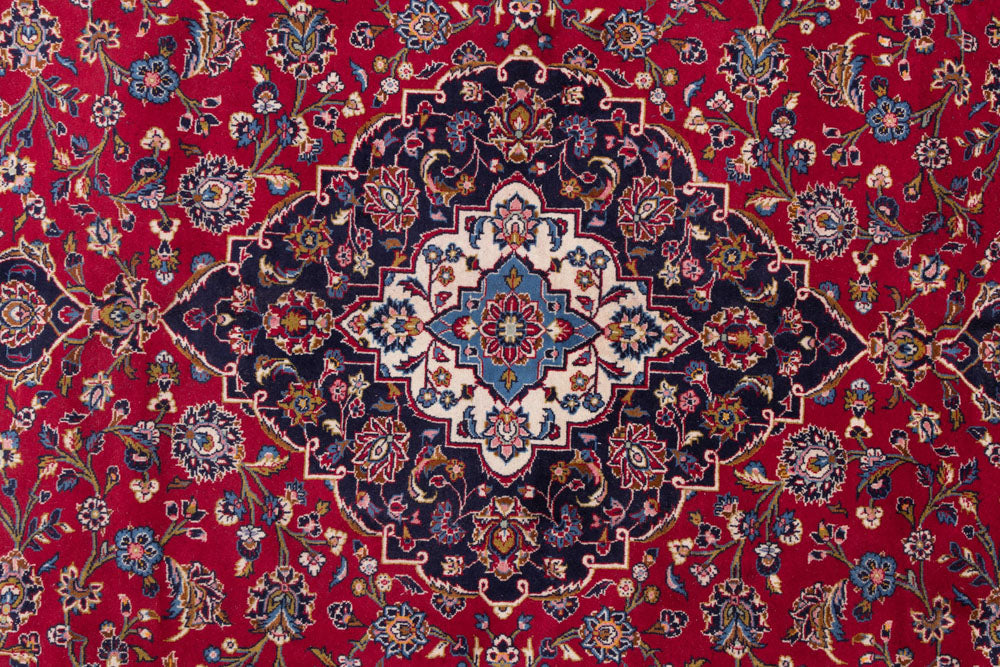 Perserteppich - Keshan - 400 x 295 cm - rot