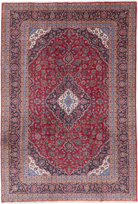 Perserteppich - Keshan - 355 x 240 cm - rot