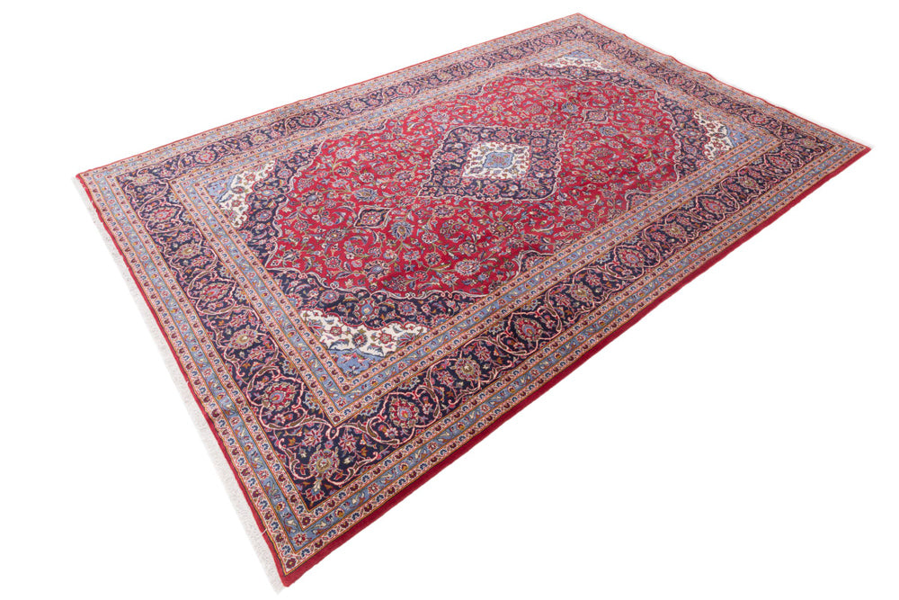Perserteppich - Keshan - 355 x 240 cm - rot