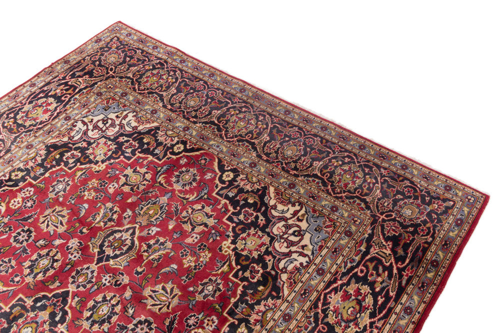 Kashan Tæppe 200x355cm - Persisk tæppe