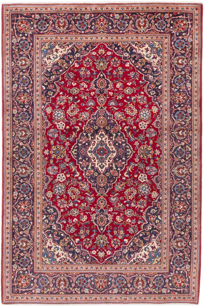 Perserteppich - Keshan - 305 x 205 cm - rot