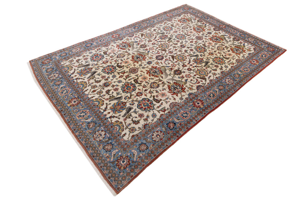 Qom Tæppe 330x220cm - Persisk tæppe