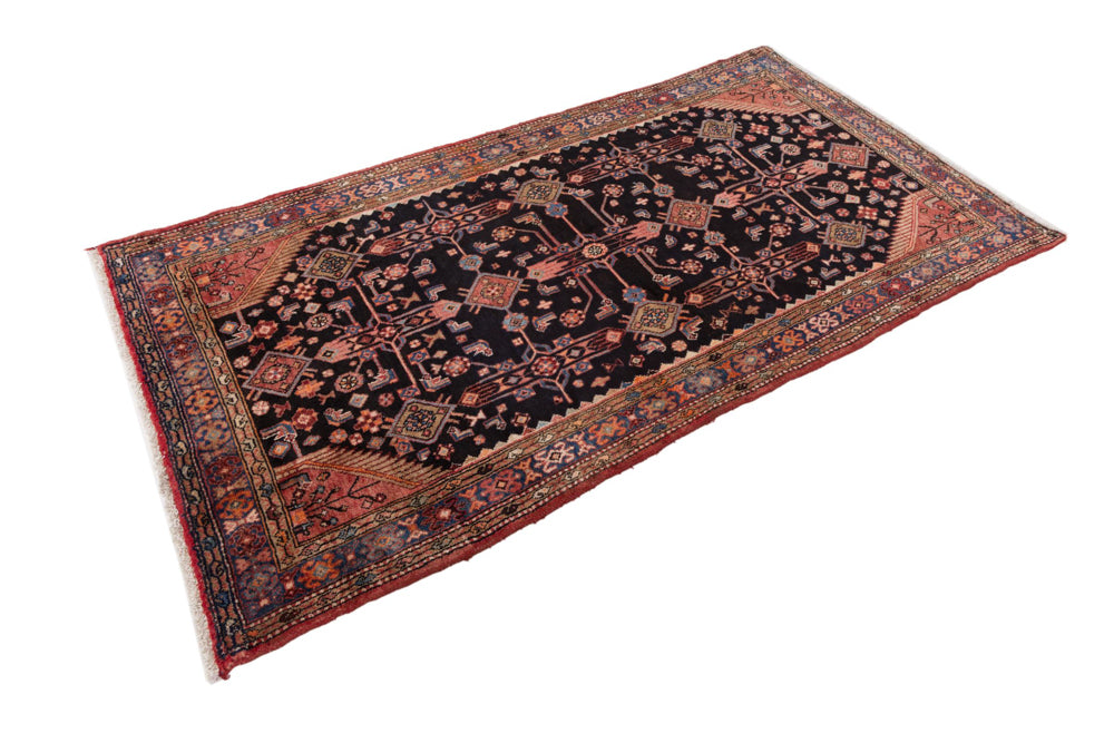 Perserteppich - Nomadic - 240 x 130 cm - dunkelblau