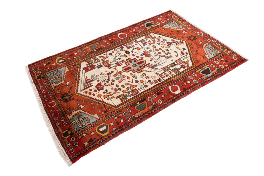 Hamadan Tæppe 200x122cm - Persisk tæppe