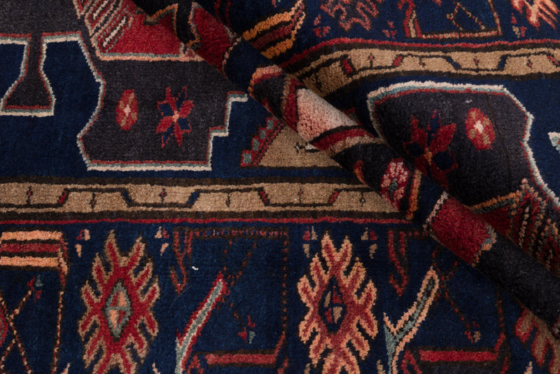 Perserteppich - Nomadic - 205 x 140 cm - dunkelrot