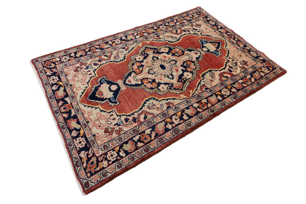 Perserteppich - Nomadic - 220 x 147 cm - hellrot