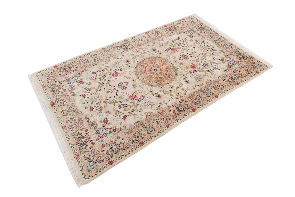 Tabriz - 40 Raj Tæppe 120x201cm - Persisk tæppe