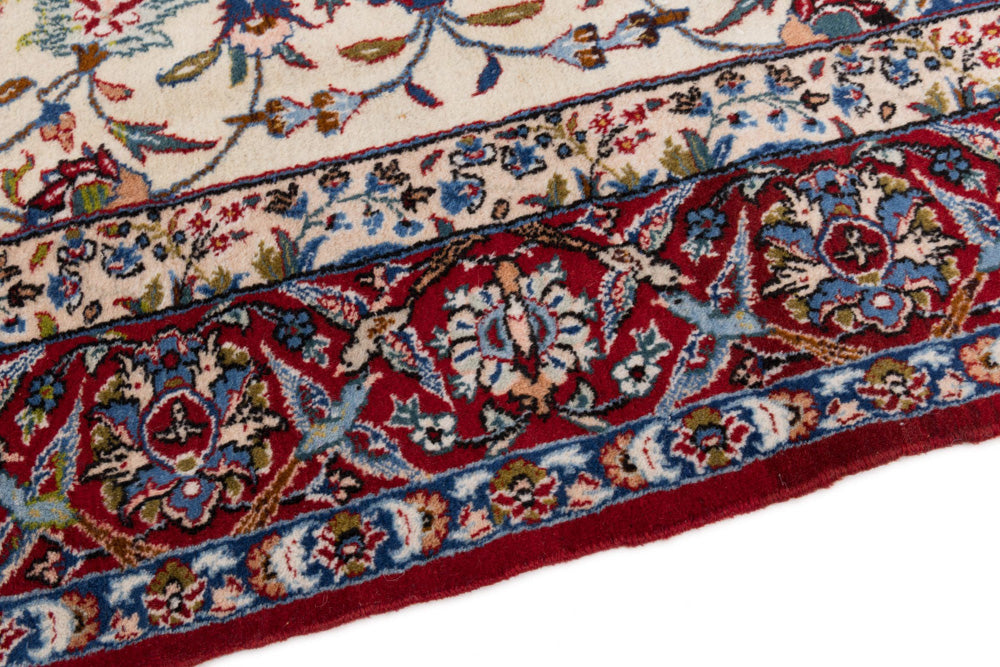 Perserteppich - Isfahan - Premium - 207 x 148 cm - creme