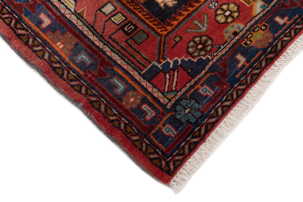 Perserteppich - Nomadic - 125 x 85 cm - dunkelrot