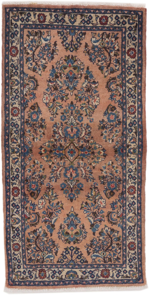Perserteppich - Classic - 135 x 65 cm - hellrot