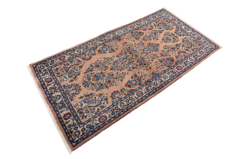Perserteppich - Classic - 135 x 65 cm - hellrot