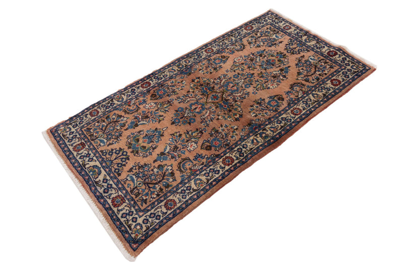 Perserteppich - Classic - 135 x 65 cm - hellrot