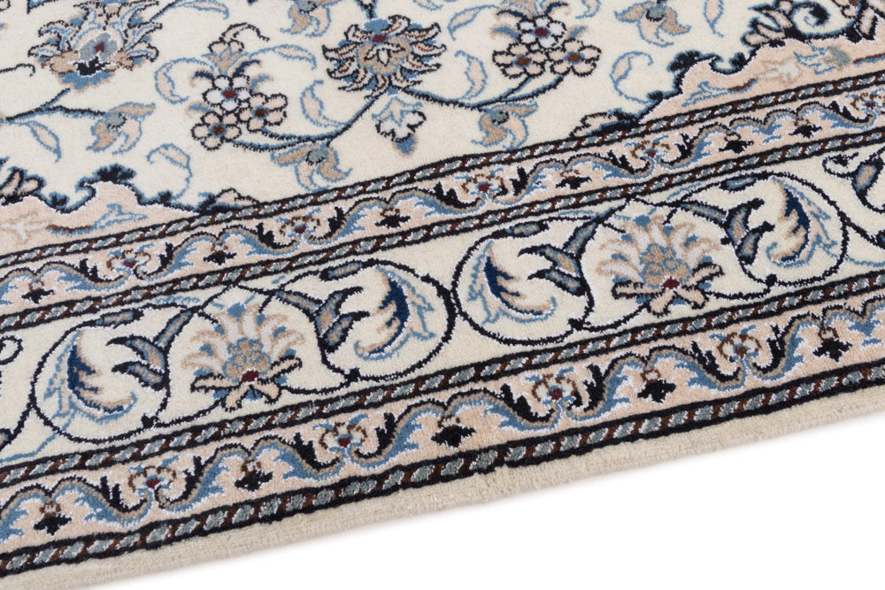 Perserteppich - Nain - 200 x 147 cm - creme