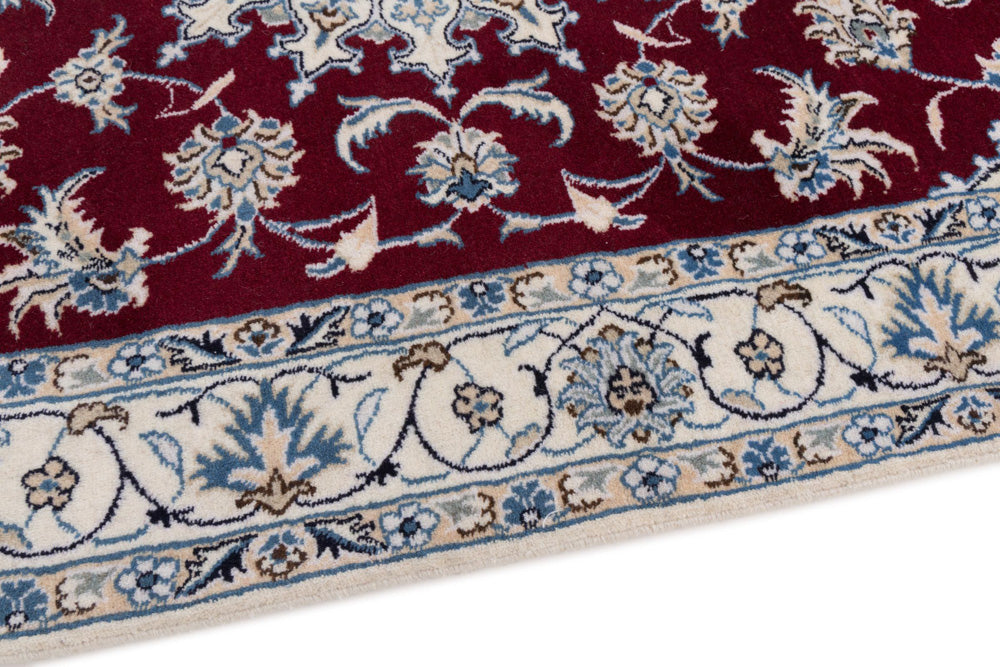 Perserteppich - Nain - 200 x 120 cm - rot