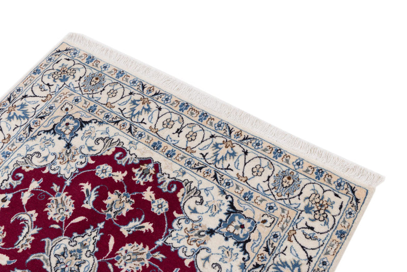 Perserteppich - Nain - 200 x 120 cm - rot