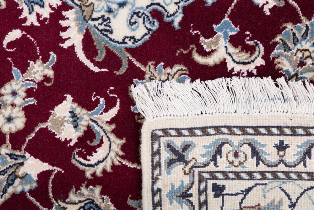 Perserteppich - Nain - 232 x 165 cm - rot