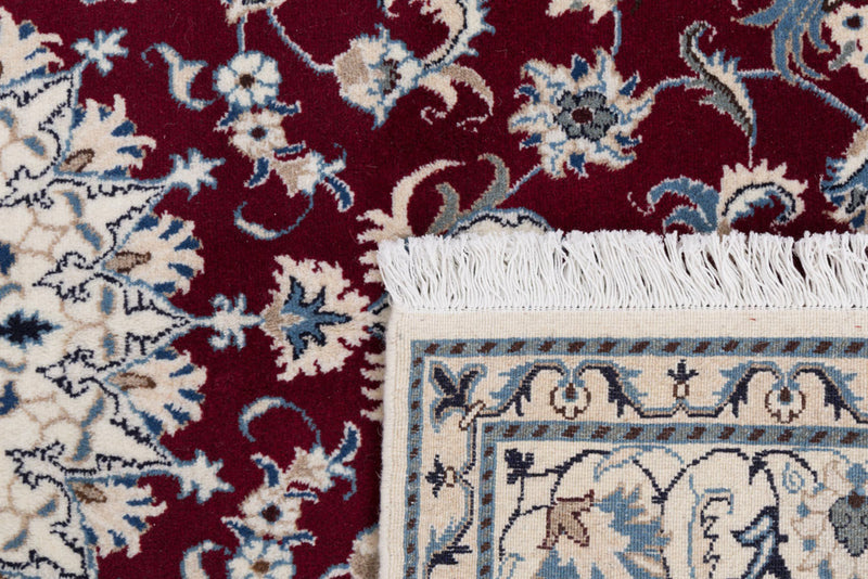 Perserteppich - Nain - 237 x 161 cm - rot