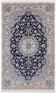 Perserteppich - Nain - 254 x 154 cm - dunkelblau