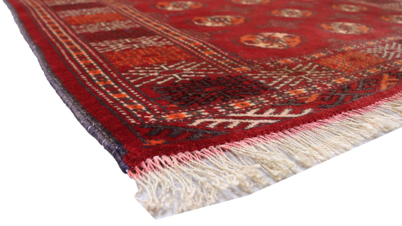 Turkaman-tæppe 144x110cm - Orientalsk tæppe