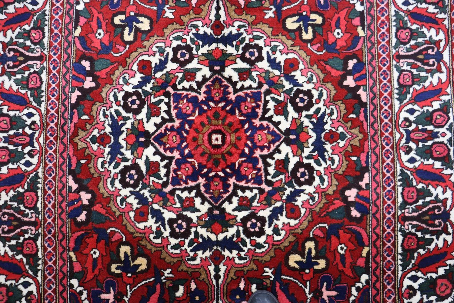 Persisk tæppe - Nomadisk - 246 x 159 cm - blå