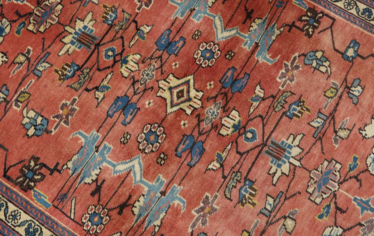 Persisk tæppe - Nomadisk - 147 x 104 cm - rust