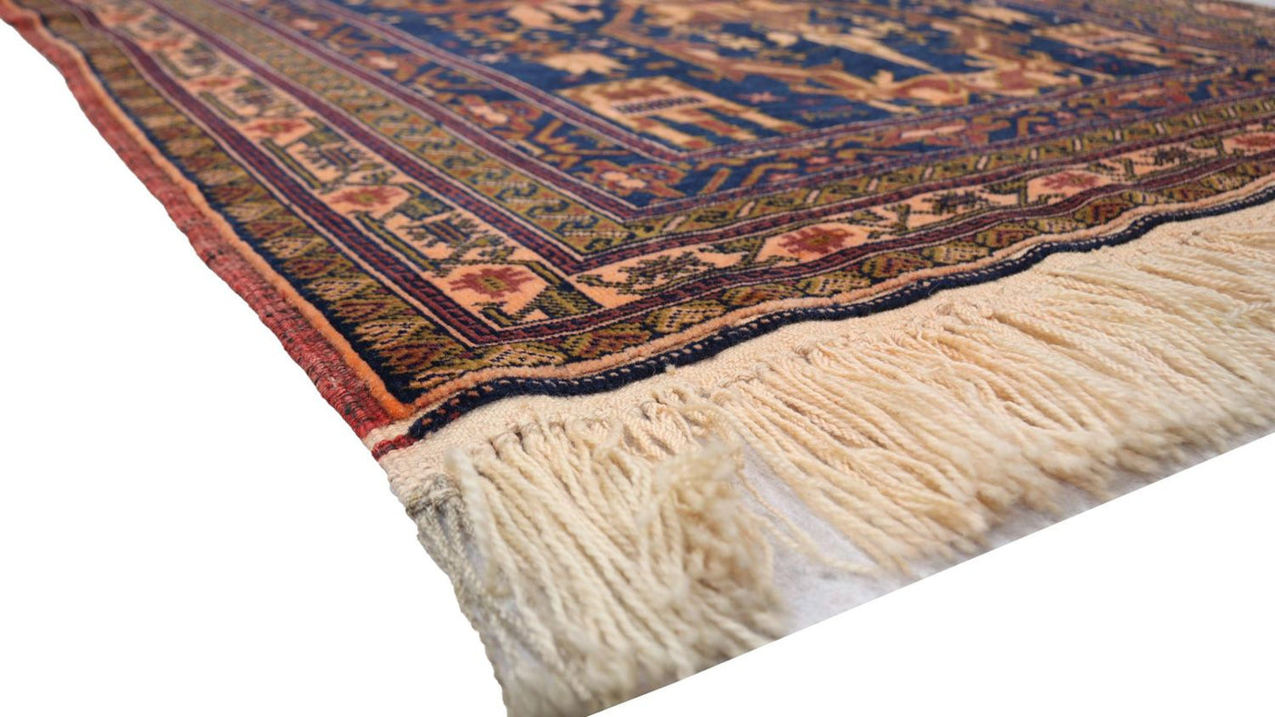 Afghansk tæppe 136x95cm - Orientalsk tæppe