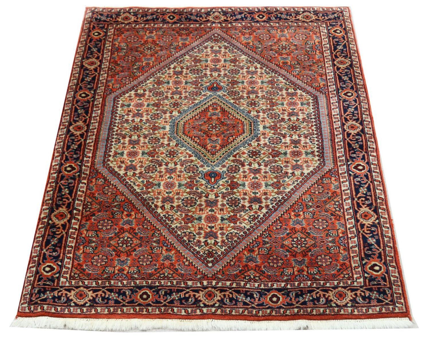 Orientalsk tæppe - Bijar - Indus - 167 x 117 cm - rød